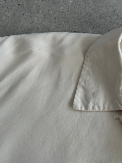 Ralph Lauren Pure Silk Short Sleeve Logo Polo Top - M