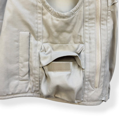 2000's Calvin Klein Integrated Backpack Cargo Jacket (XS) | O/S, Beige