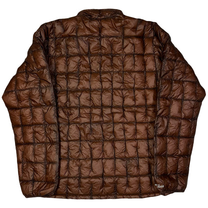 Montbell Plasma 1000 Alpine Down Parka Puffer Jacket In Brown ( L )