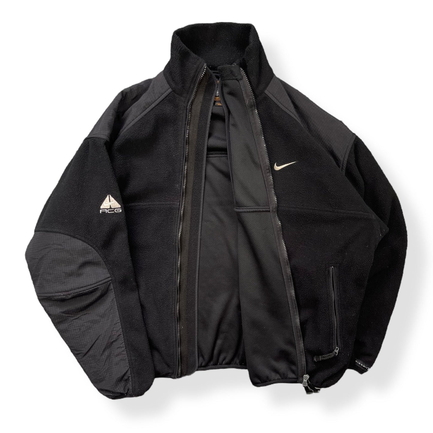 1998 Nike ACG Dual Zip F.I.T Fleece (L) | Default Title, Red