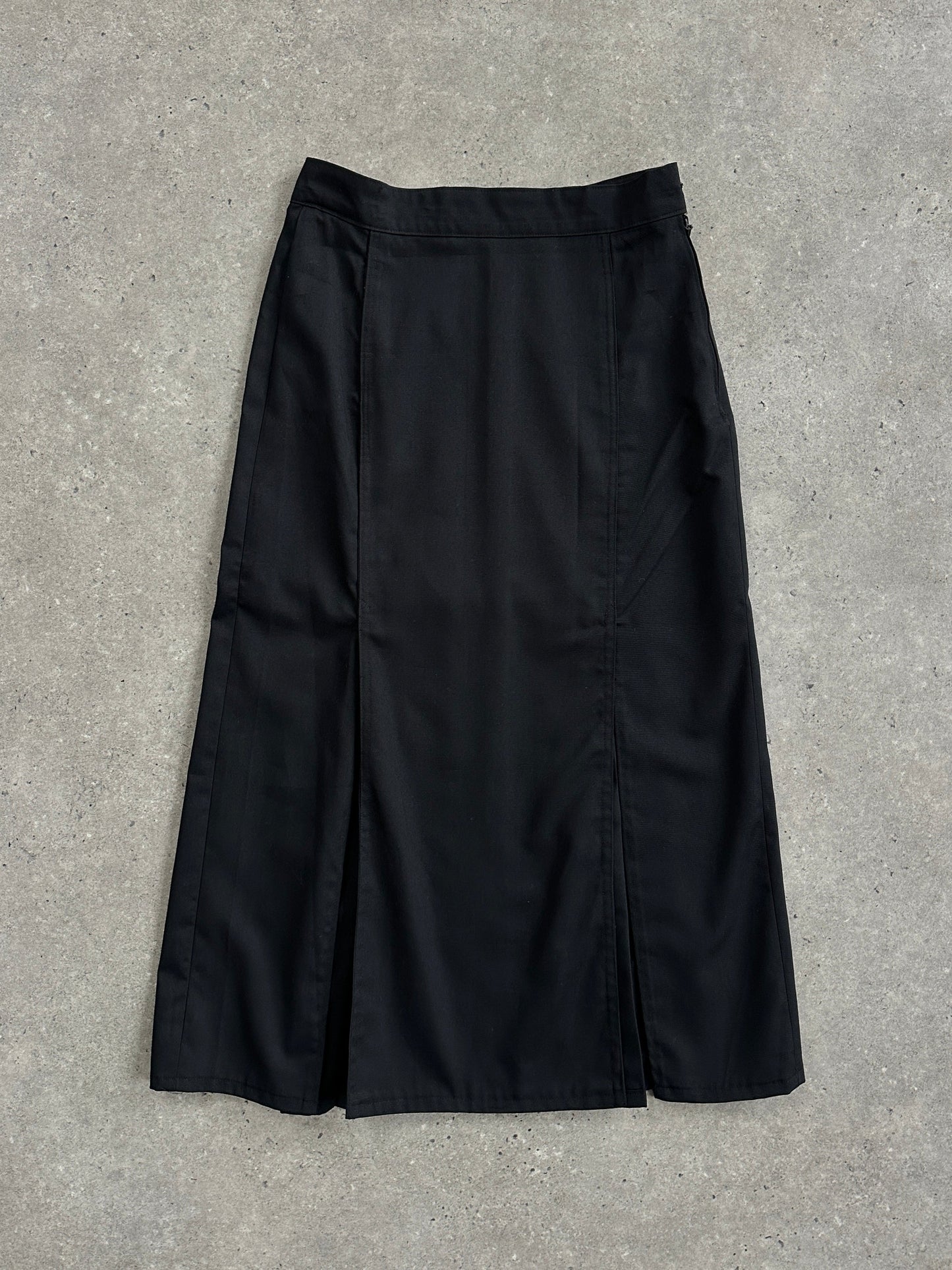Vintage 1990s Pleated Midi Skirt - W26
