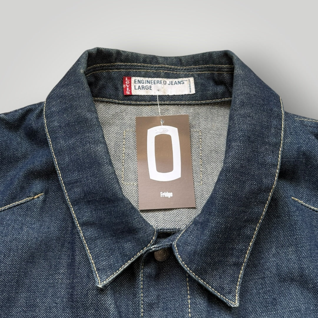 Levi's Engineered Jeans 2000's Twisted Denim Jacket L | Default Title, Red