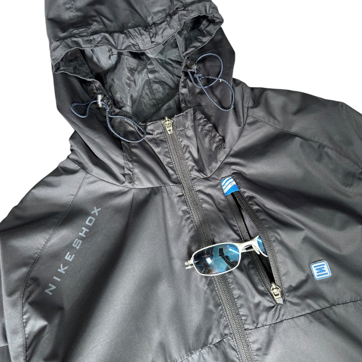 Nike Shox 00’s Technical Stash Pocket Jacket S | Small, Black