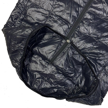 Camp 7 Square Stitch Puffer Jacket In Black ( XL )