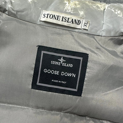 A/W 1993 Chrome Silver Goose Down Reflective Gilet