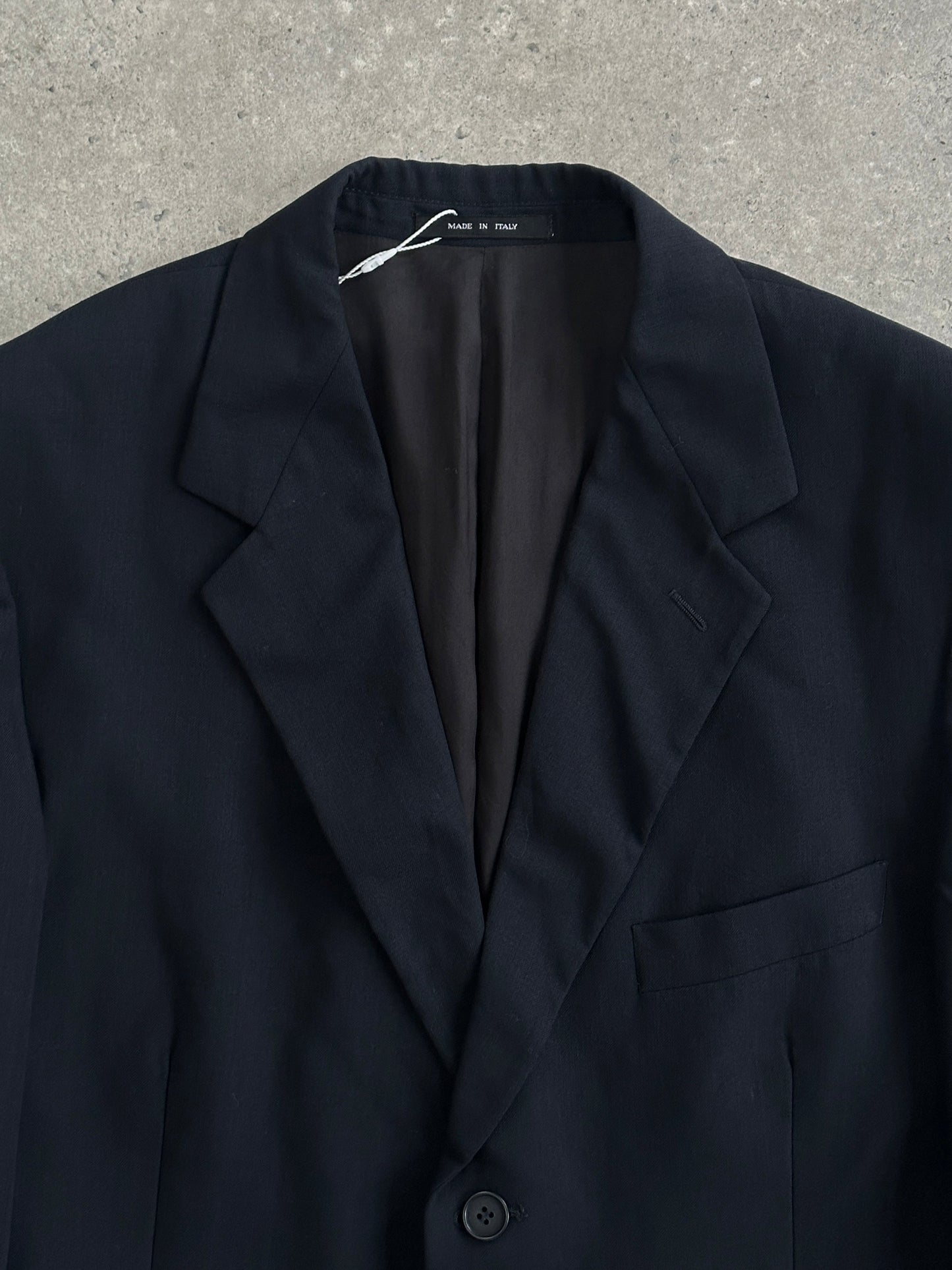 Emporio Armani Pure Wool Single Breasted Blazer - XL