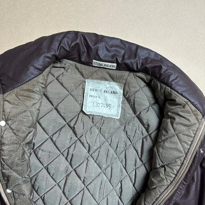 A/W1988 Microfibre Padded Puffer Jacket