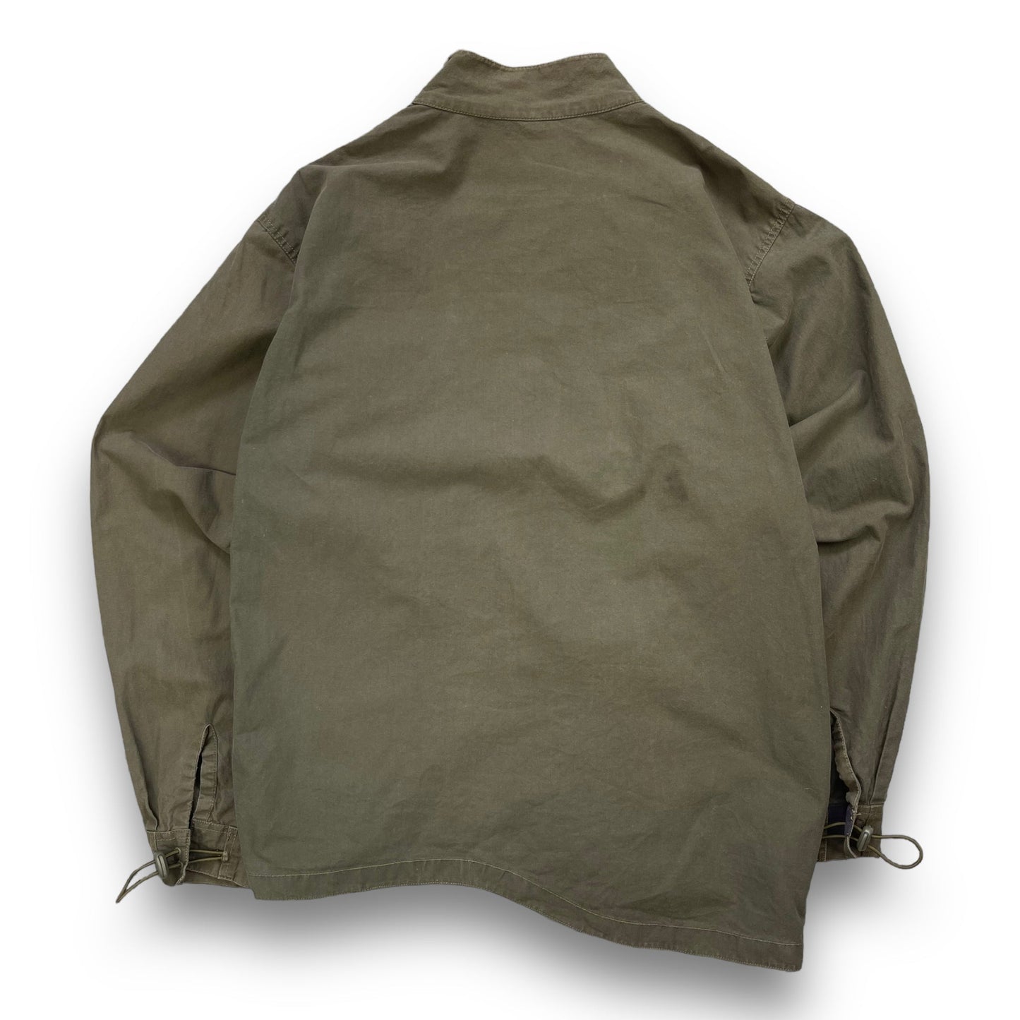 AW99/00 Maharishi Asymmetric Curved Hem Jacket (L) | Default Title, Green