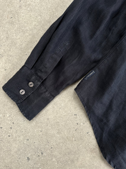 Armani Jeans 2000s Pure Linen Shirt - M
