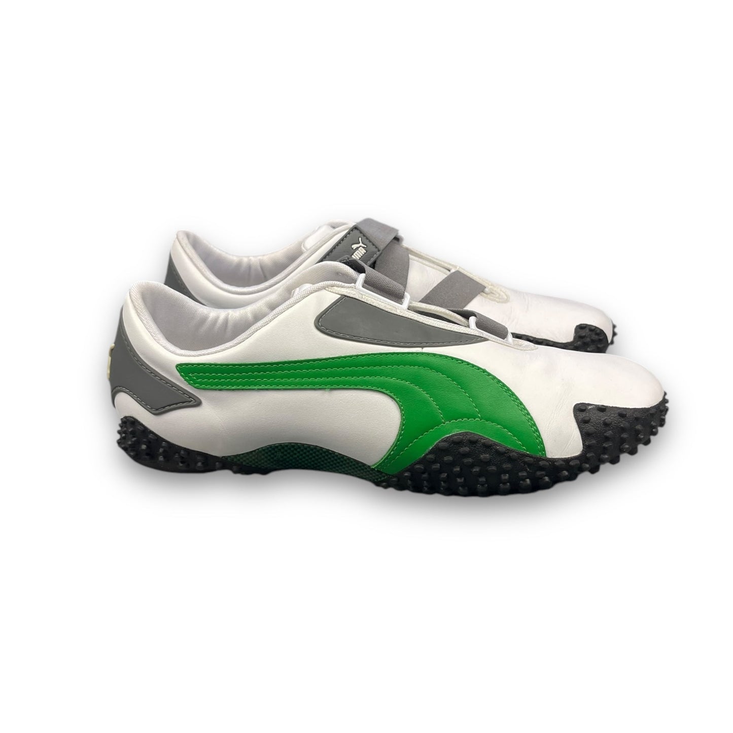 2000's Puma Mostro Leather White/Green/Grey (UK9) | Default Title, Multicoloured