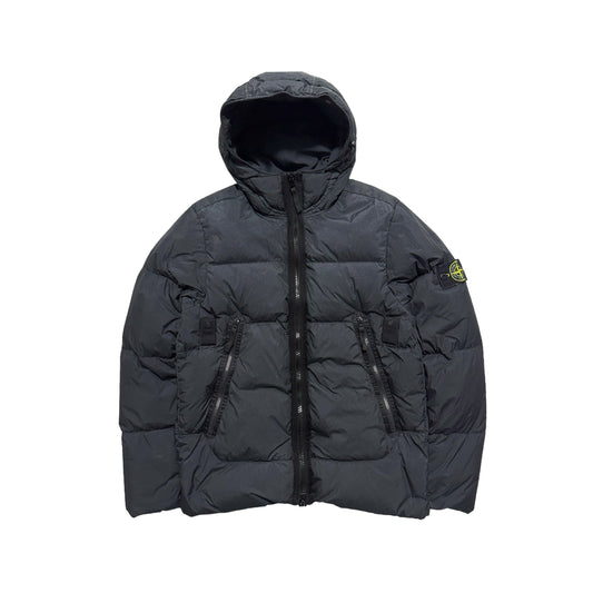 Stone Island Garment Dyed Down Crinkle Reps Puffer Jacket