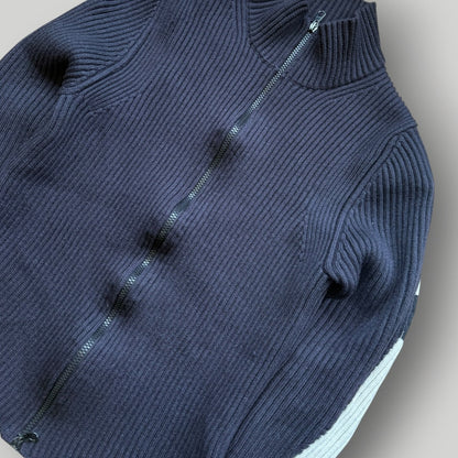 Stone Island AW/03 Ribbed Zip Up Knit XS