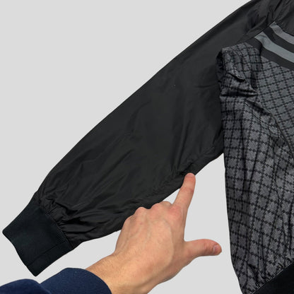Gucci 2011 Monogram Stripe Panelled Nylon Windbreaker - M