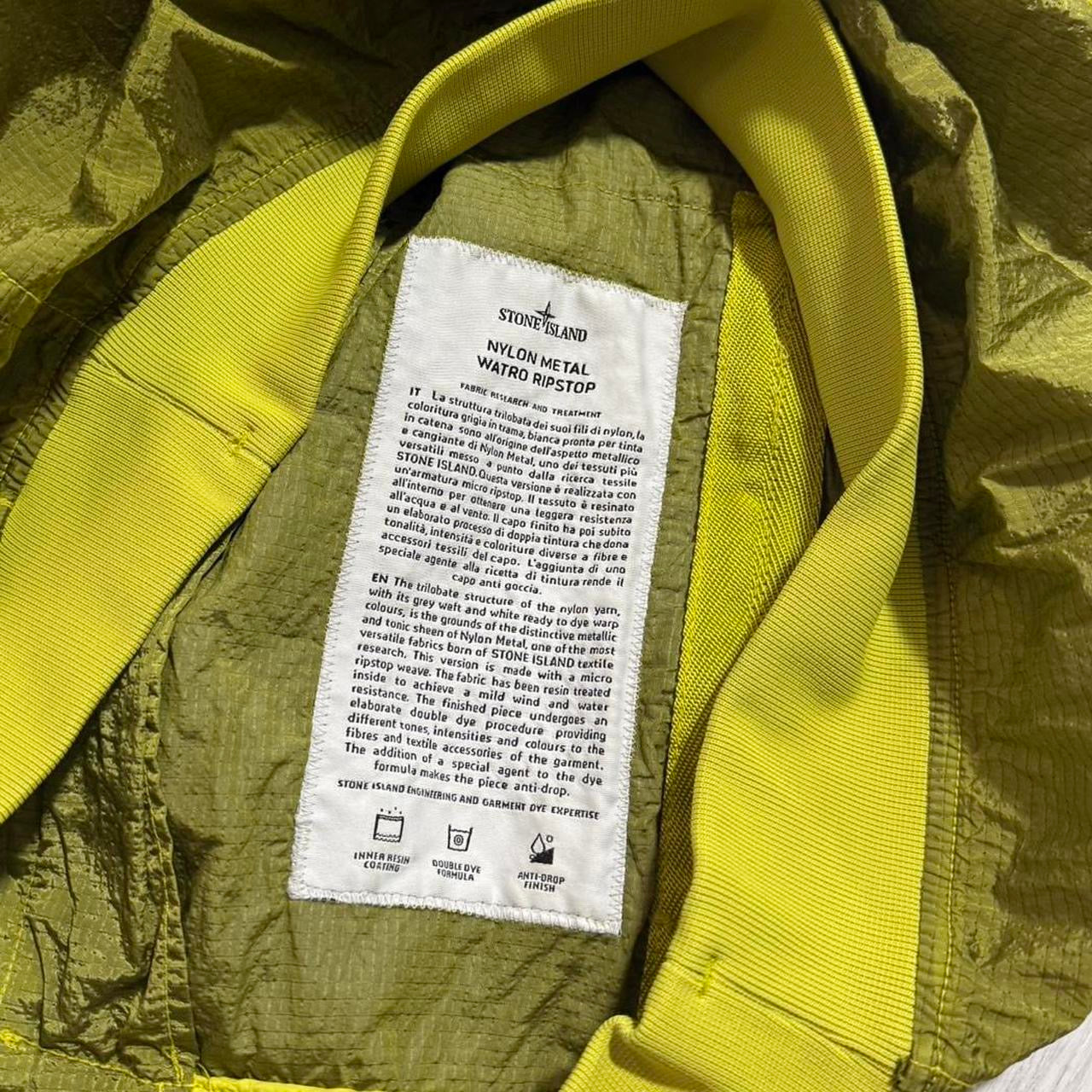 Stone Island Nylon Ripstop Watro Jacket