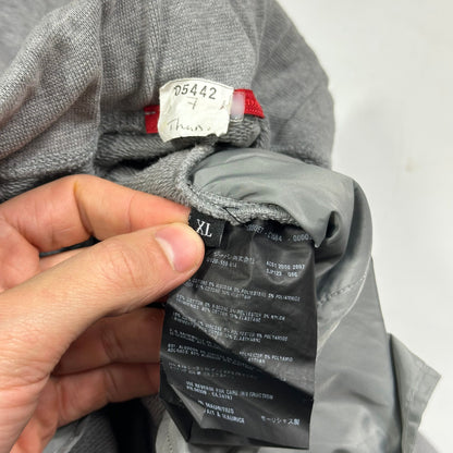 Prada Sport 2008 Baggy Grey Heavy Cotton Logo Joggers - XL