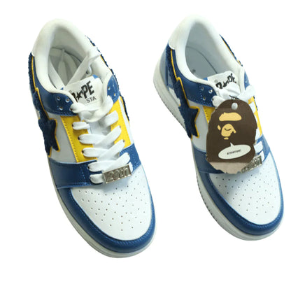 A BATHING APE PATCHED BAPE STA LOW