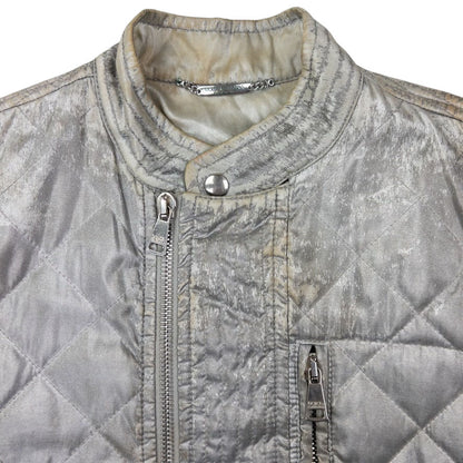 Vintage Dolce & Gabbana Quilted Biker Jacket Size M