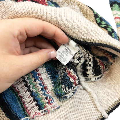 Vintage Pattern Knit Jumper Size XL | XL, Multi