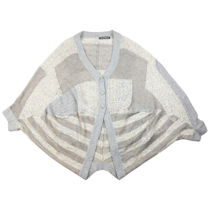 Vintage Frapbois By Issey Miyake Knit Cardigan Size XL