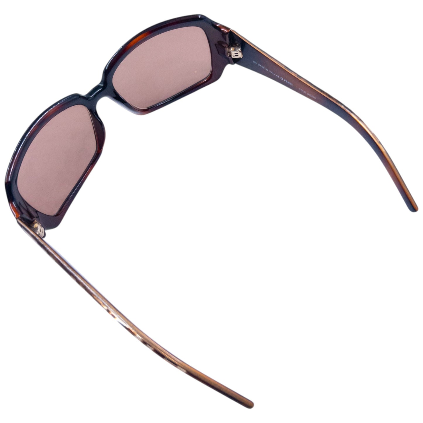 Vintage 2000s Fendi Monogram Sunglasses | O/S, Brown