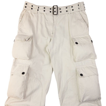 Vintage Burberry Multi Pocket Cargo Trousers Size W28