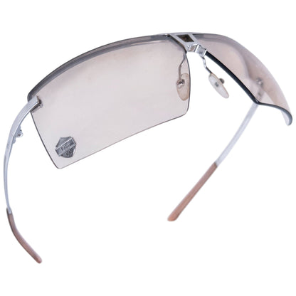 Vintage 2000s Dior By John Galliano Stunt Rimless Sunglasses | O/S, Beige