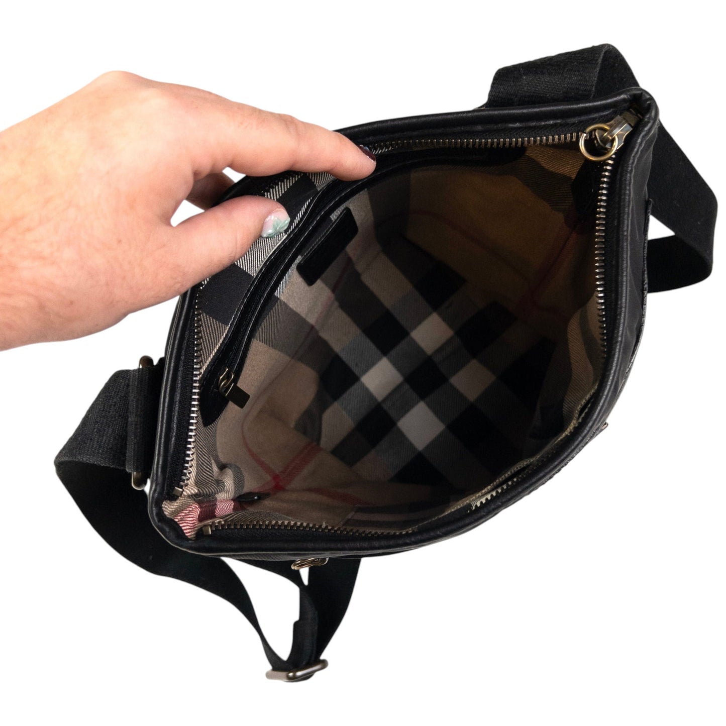 Vintage Burberry Crossbody Bag