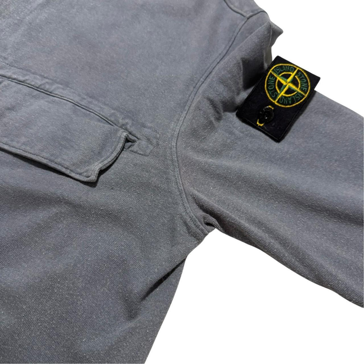 Stone Island S/S 1998 Cotton Shirt | Medium, Slate Grey