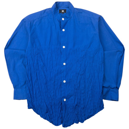 Vintage Issey Miyake Long Sleeve Button Up Crinkle Shirt Size S