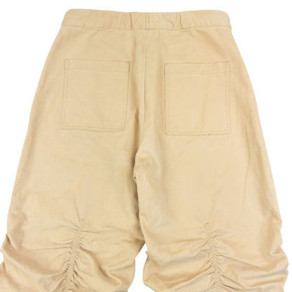 Vintage Maharishi Ruched Wide Leg Trousers Size W29 | W29, Beige