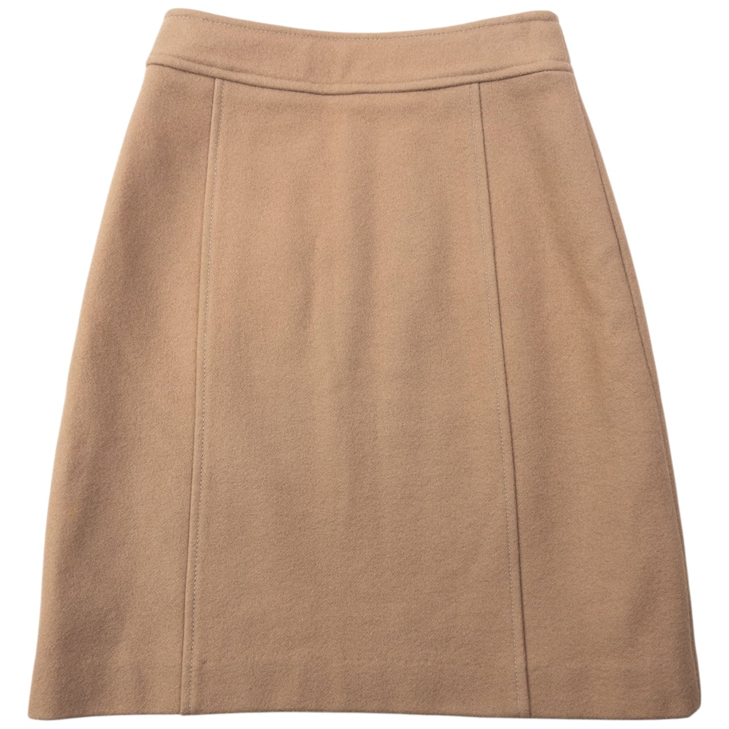 Vintage 1999 Miu Miu Wool Skirt Womens Size W22 | XS, Beige