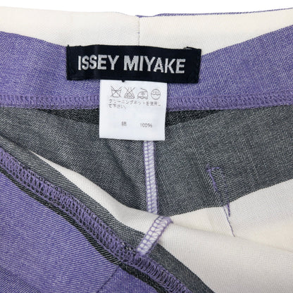 Vintage 2000s Issey Miyake Striped Trousers Womens Size W26