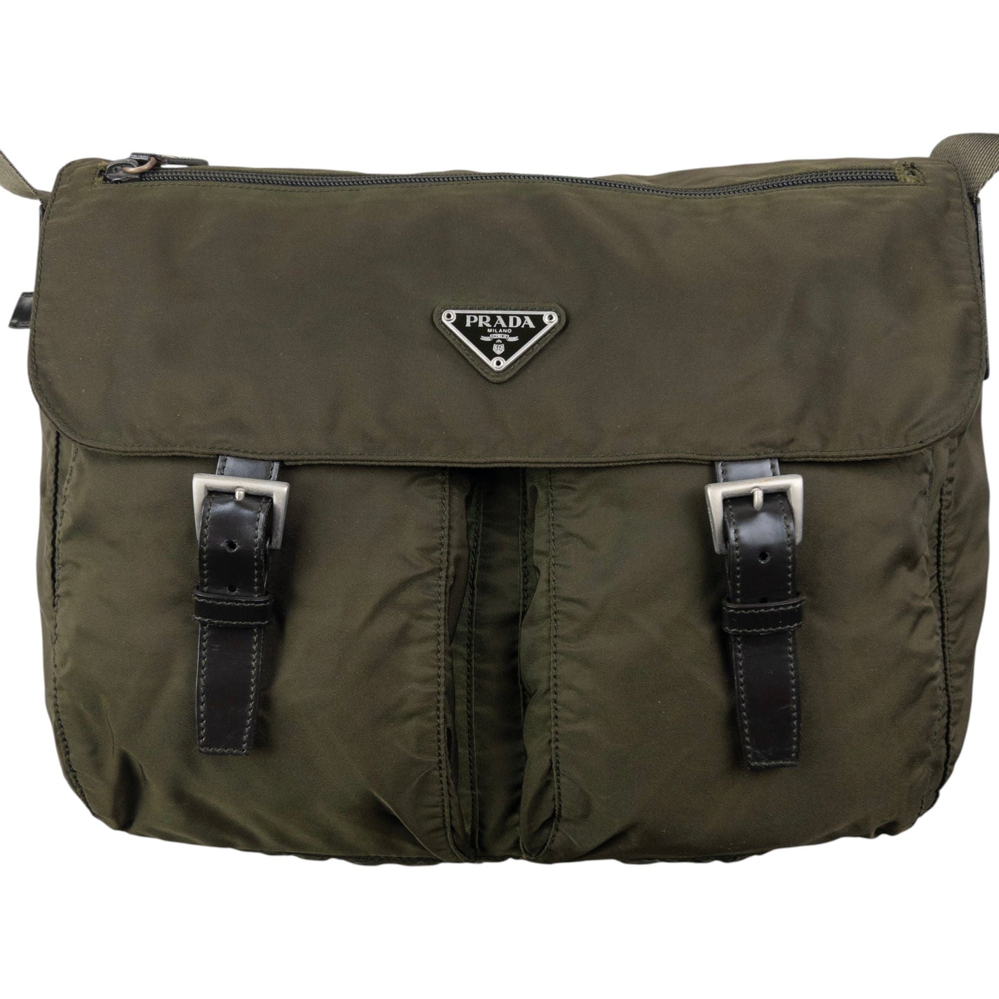 Vintage 2000s Prada Cargo Crossbody Bag