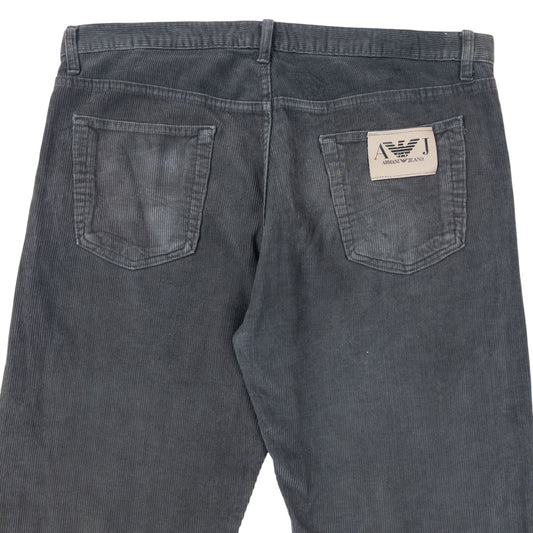 Vintage Armani Jeans Corduroy Trousers Size W38