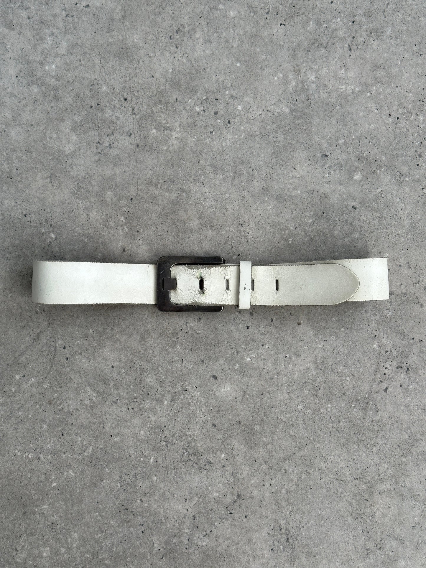 Vintage 1990s Leather Chunky Belt - W34-38