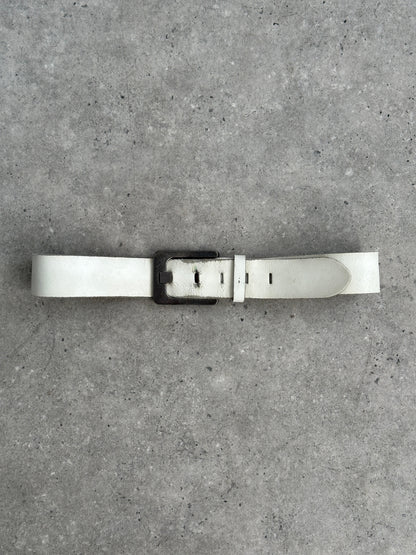 Vintage 1990s Leather Chunky Belt - W34-38