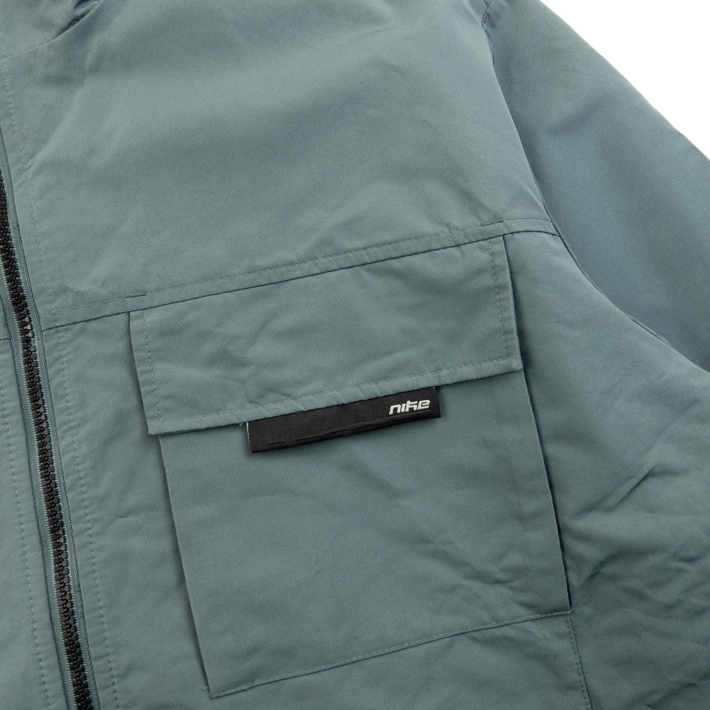 Vintage 2000s Nike Zip Up Rain Jacket Size L | Large, Multicoloured