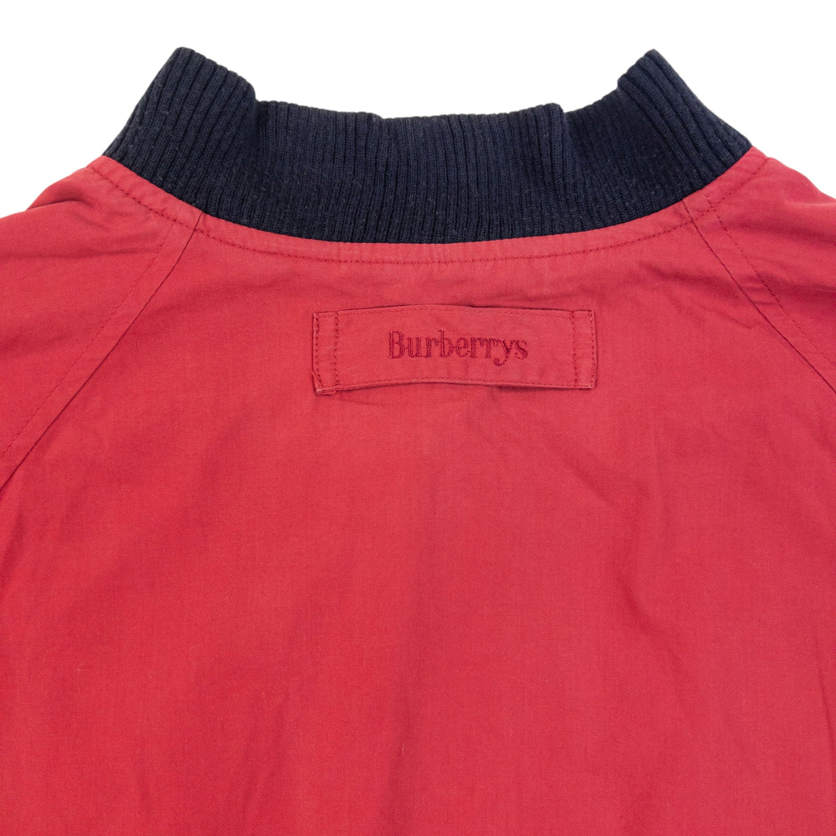 Vintage 90s Burberry Nova Check Reversible Bomber Jacket Size L | Large, Navy