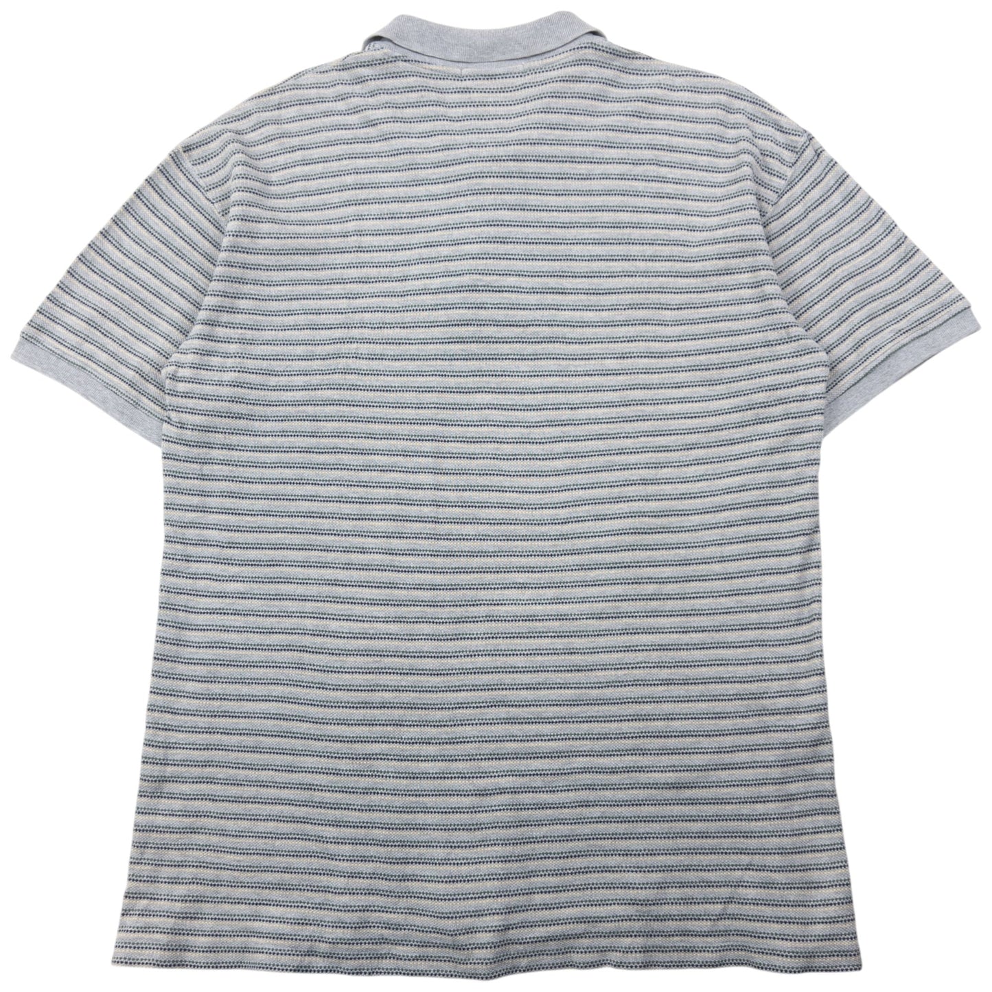 Vintage 90s Issey Miyake Striped Polo Shirt Size M