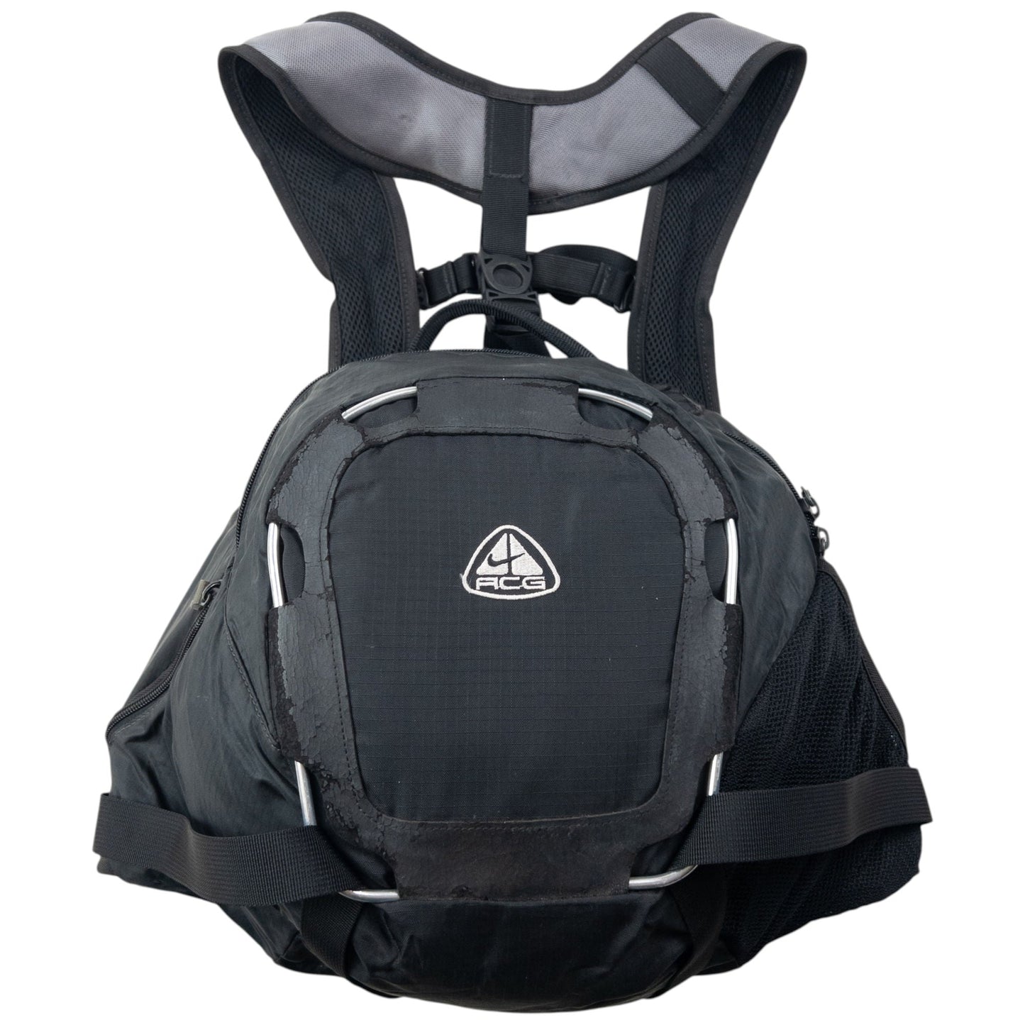 Vintage 2000s Nike ACG Bioknx Lower Back Harness Bag Backpack | O/S, Black