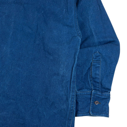 Vintage Comme Des Garçons Denim Shirt Dress Womens Size XL | XL, Blue