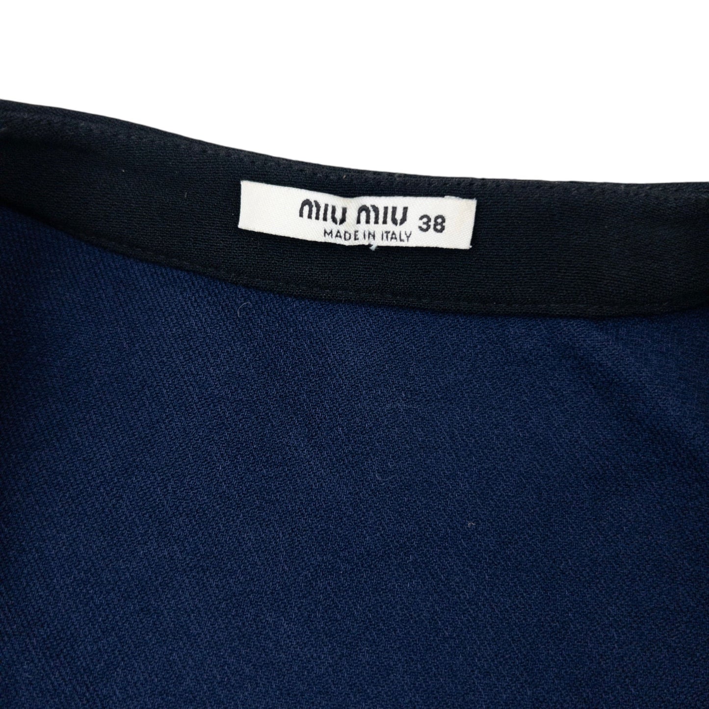 Vintage 2009 Miu Miu Dress Womens Size S | Small, Navy