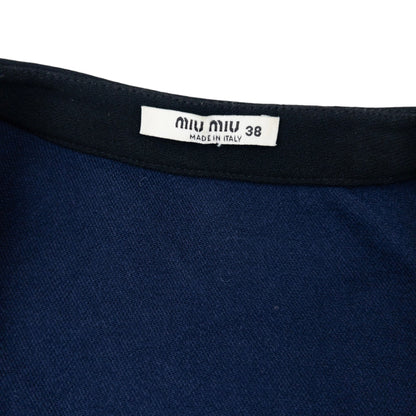 Vintage 2009 Miu Miu Dress Womens Size S | Small, Navy