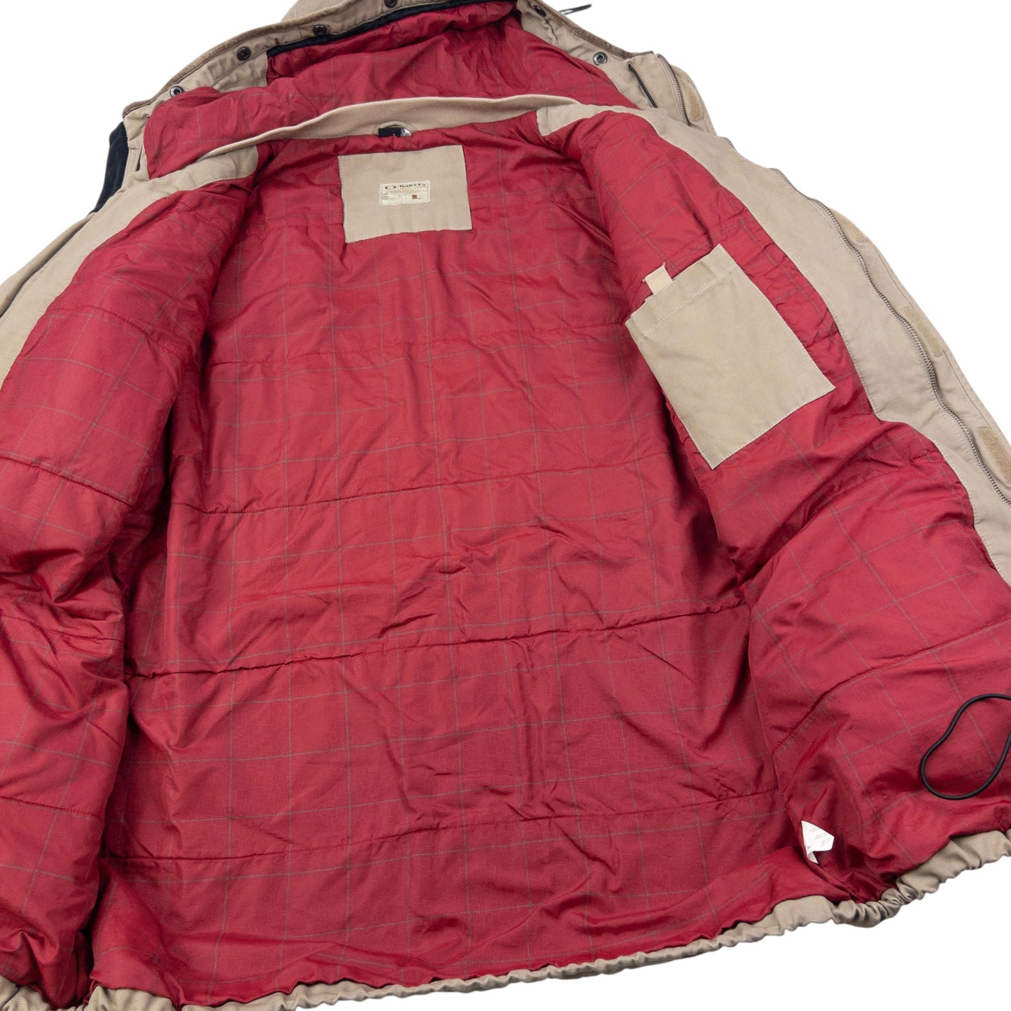 Vintage Oakley Zip Up Cargo Jacket Size XL