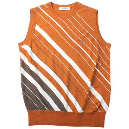 Vintage 90s Balenciaga Striped Sweater Vest Womens Size M | Medium, Multicoloured