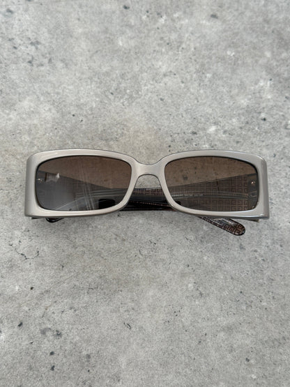 Givenchy 2000s Rectangular Monogram Sunglasses