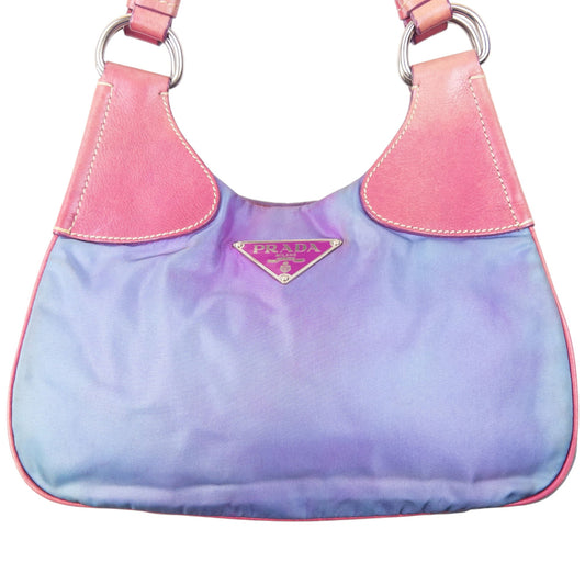 Vintage 2000s Prada Shoulder Bag | O/S, Pink, Purple