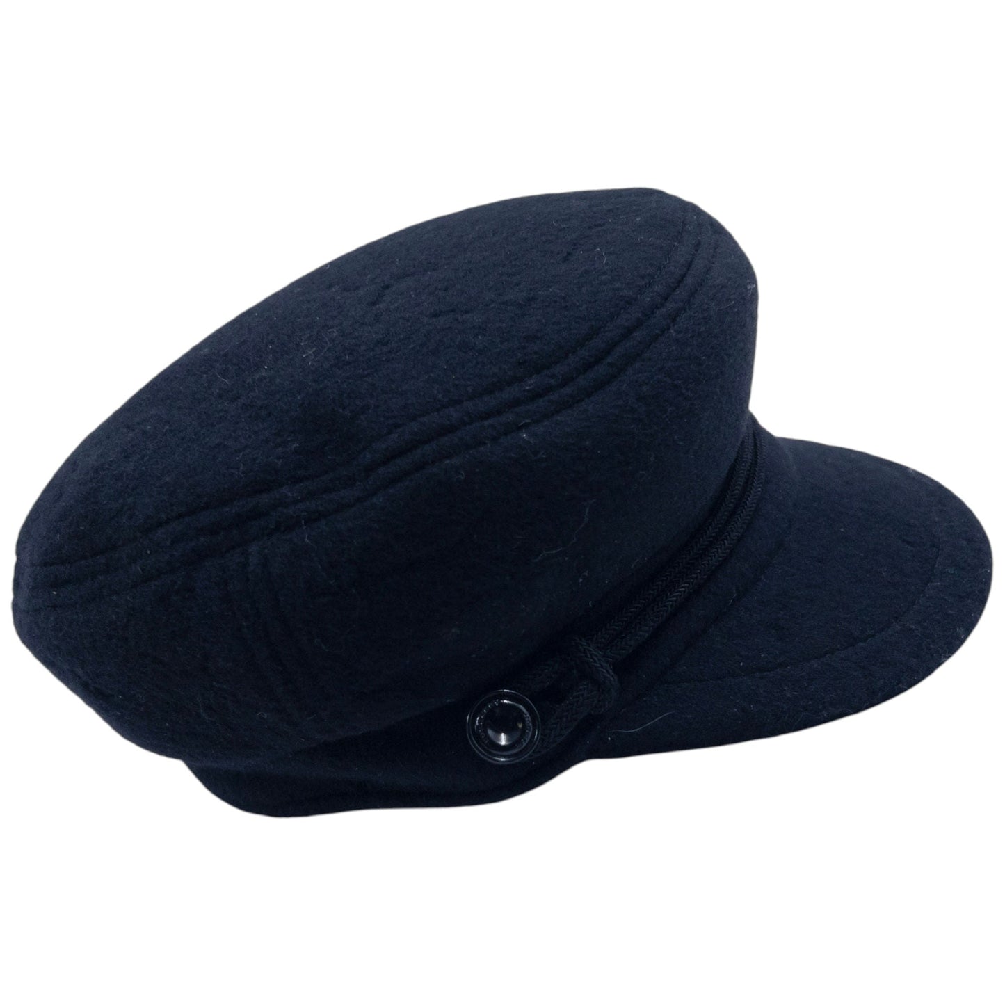 Vintage Burberry Wool Newsboy Hat Size M | O/S, Black