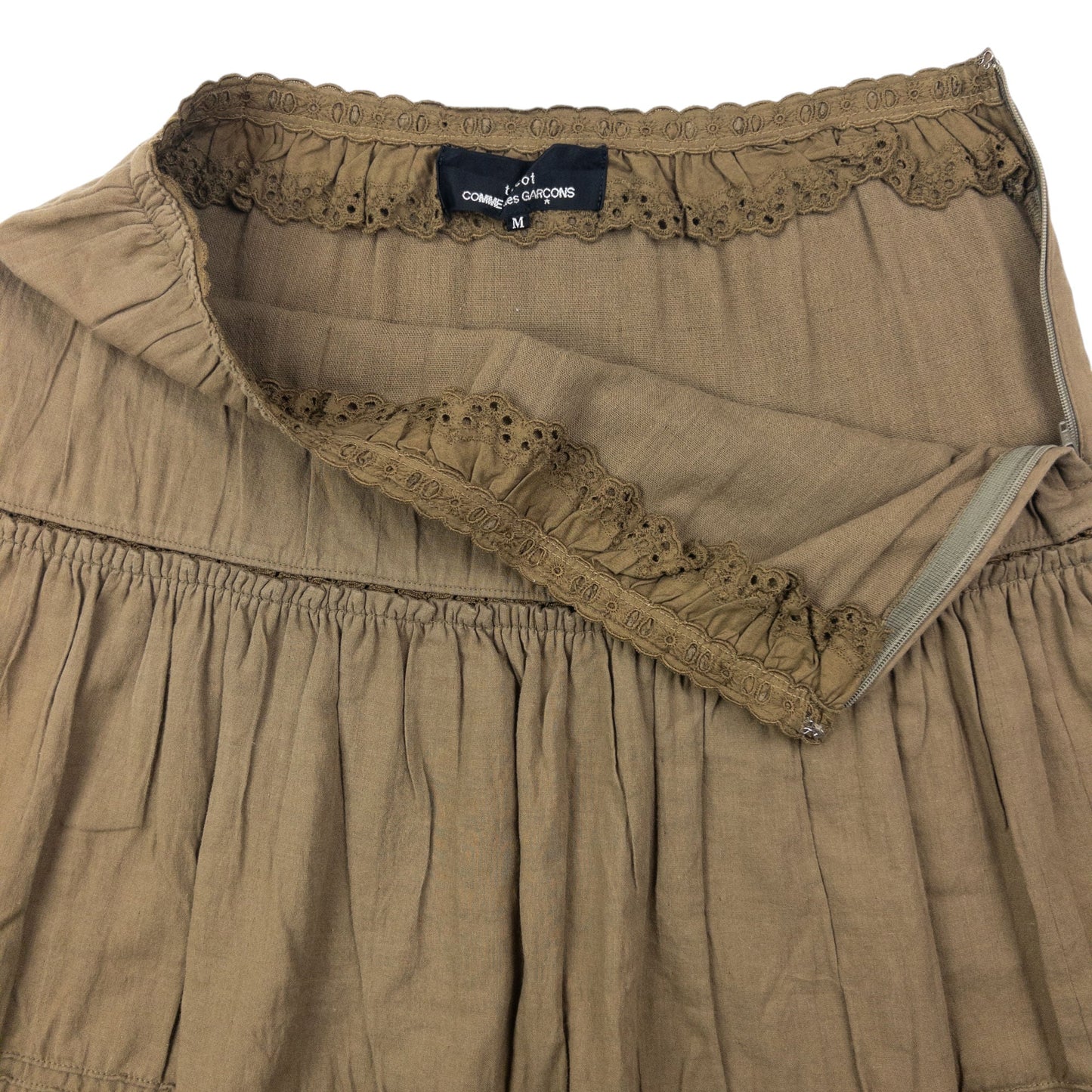 Vintage Comme Des Garçons Tricot Tiered Skirt Womens Size M