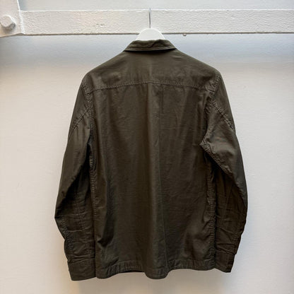 Stone Island Multi-Pocket Military Overshirt – Olive Green (M) | Medium, Multicoloured